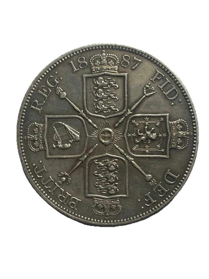 1887 Victoria Double-Florin