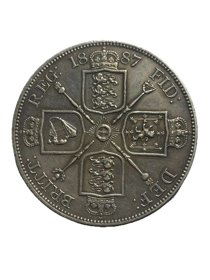 1887 Victoria Double-Florin