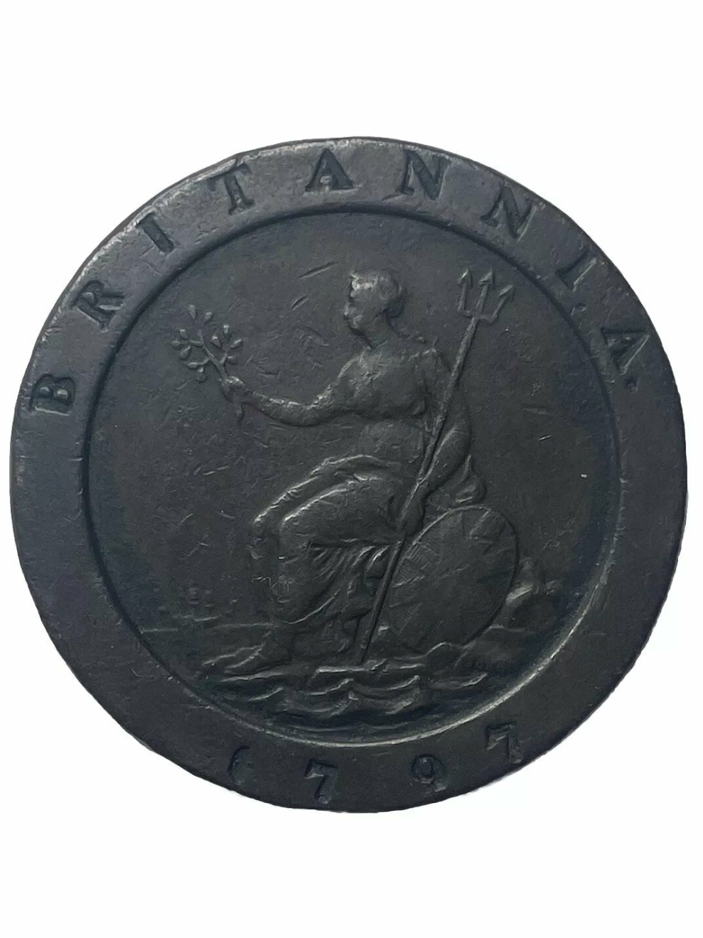 1797 George III Cartwheel Twopence