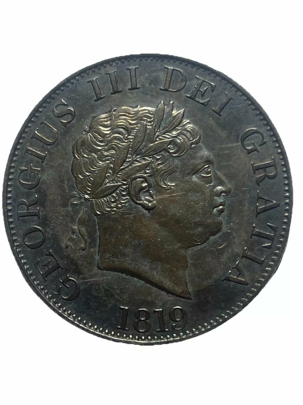 George iii 1819 half crown