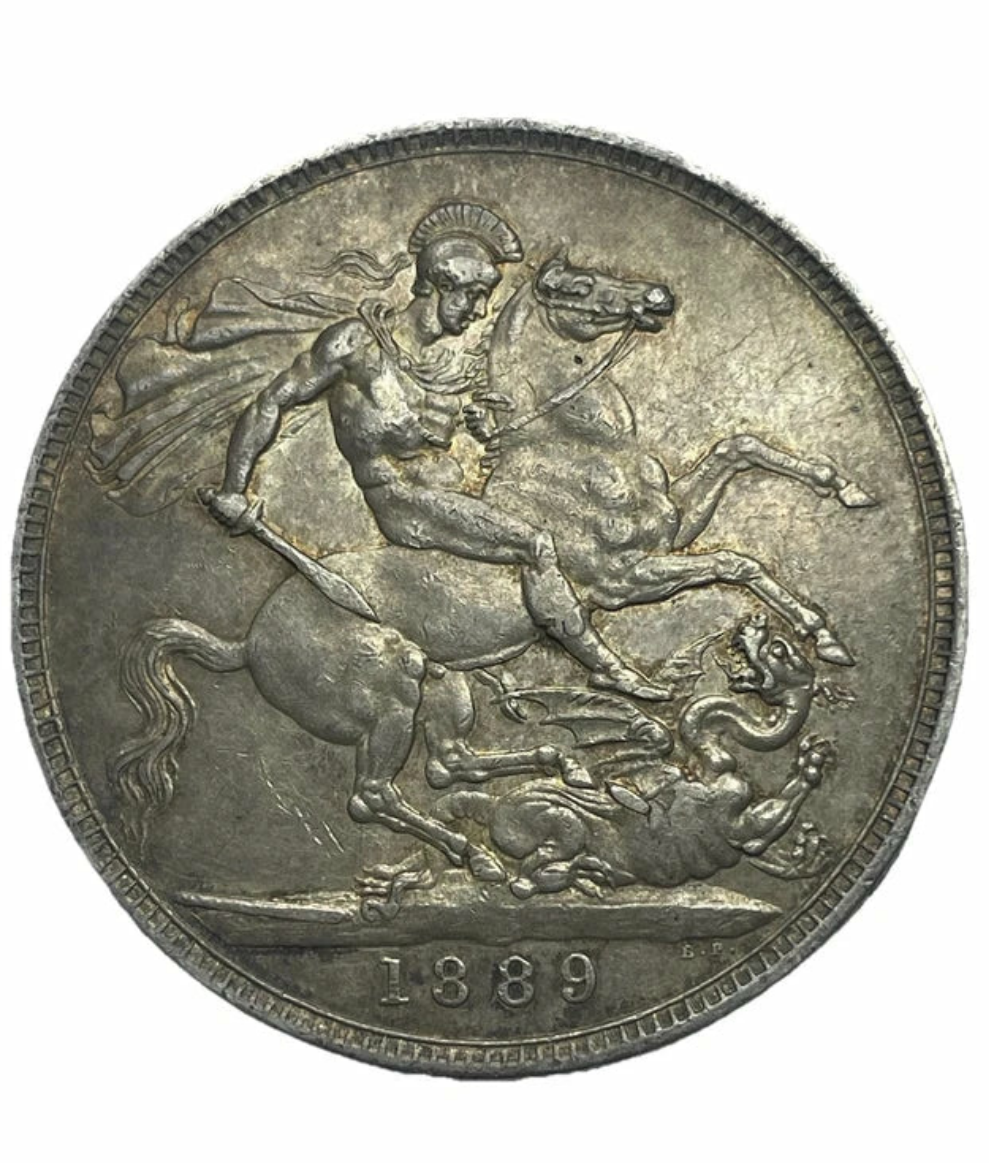 1889 VICTORIA JUBILEE HEAD CROWN