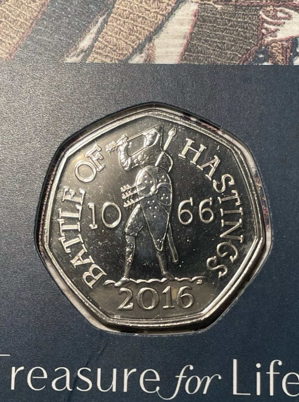 Battle of Hastings 1066 950th Anniversary 50p 2016 Royal Mint Set