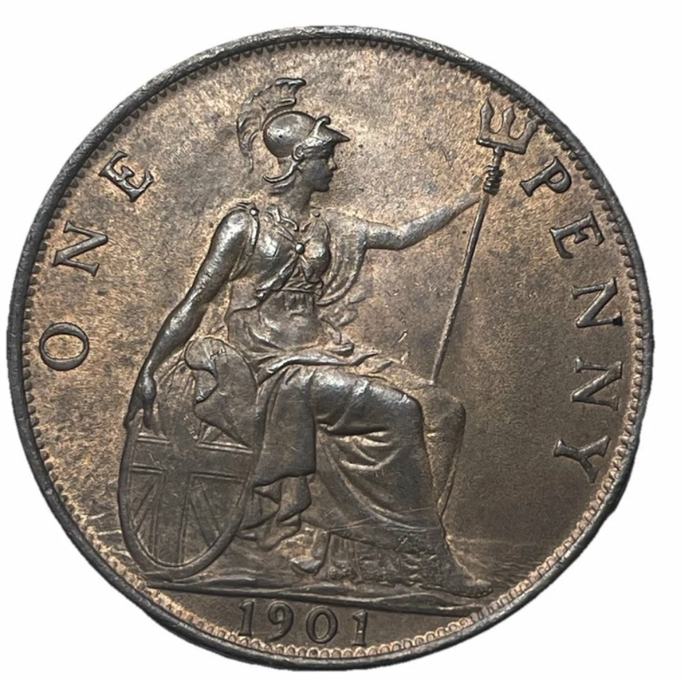 1901 Victoria one Penny