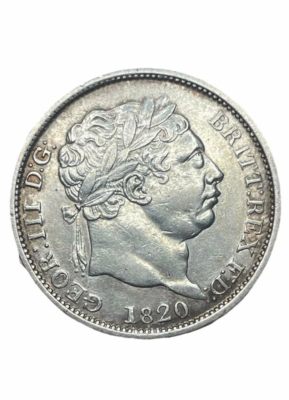 1820 George III one shilling