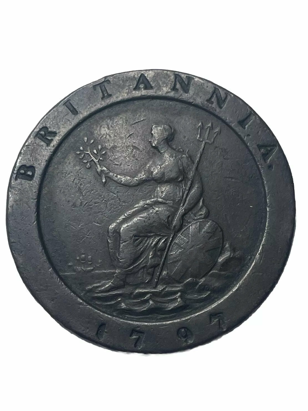 1797 George III Cartwheel Twopence