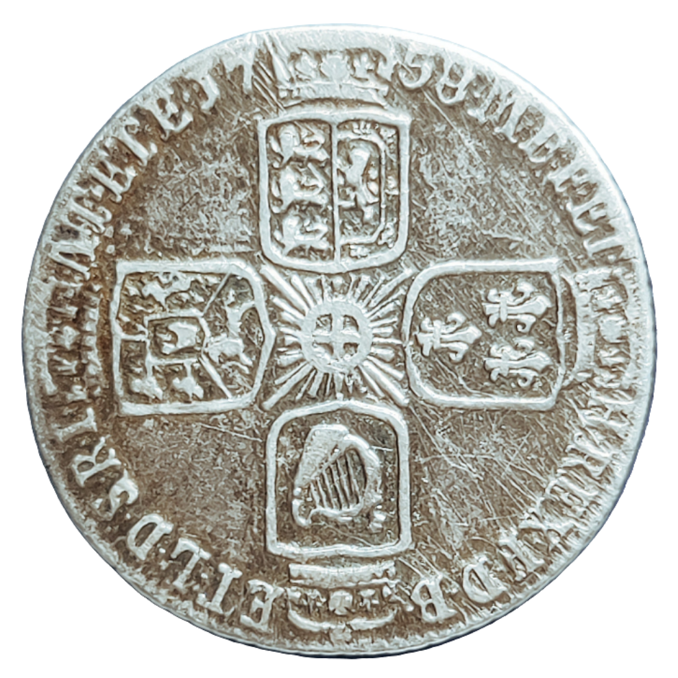 1758 George ii sixpence