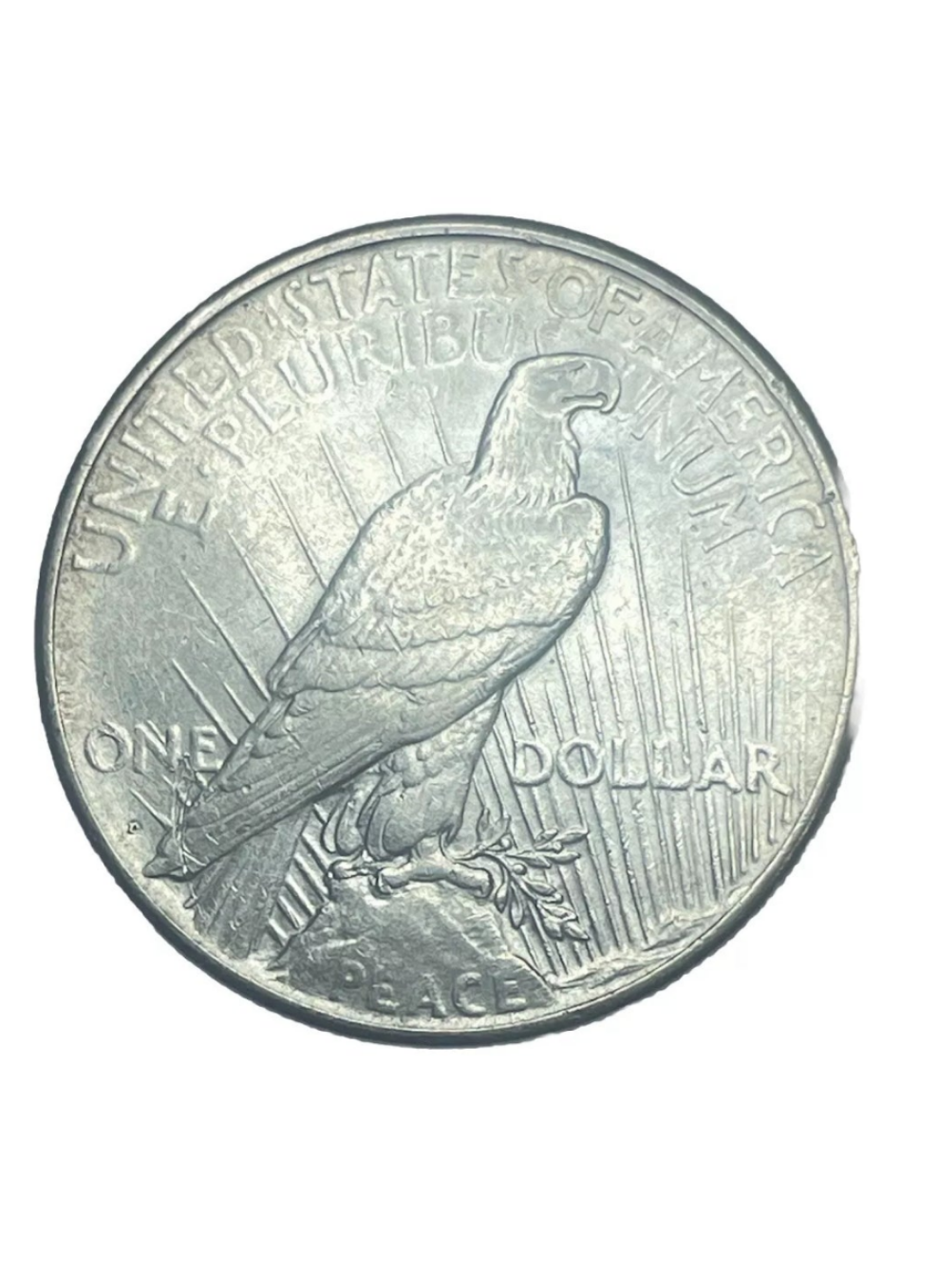 1926 D peace dollar