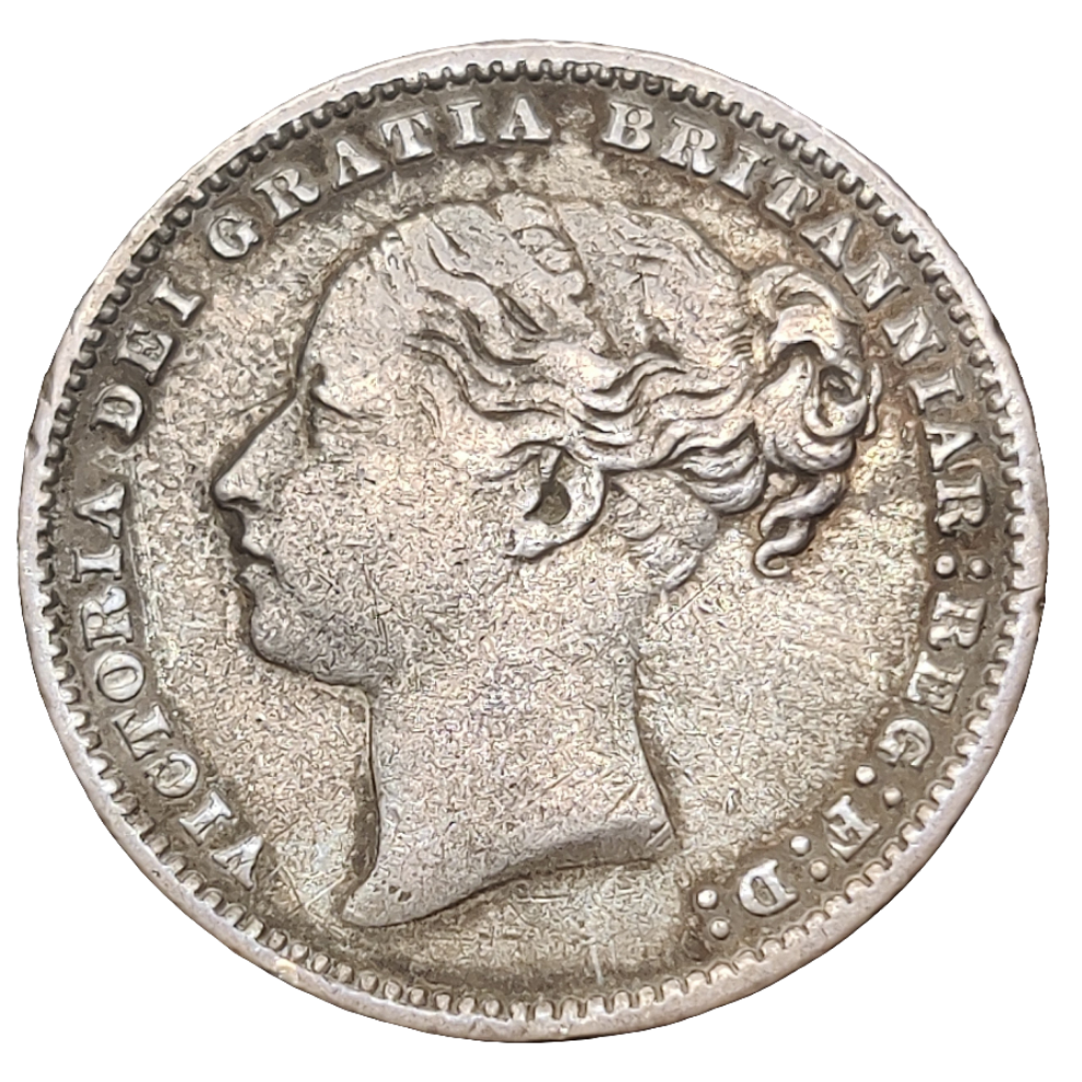 1879 Victoria one shilling
