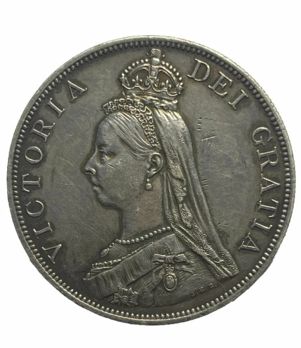 1887 Victoria Double-Florin