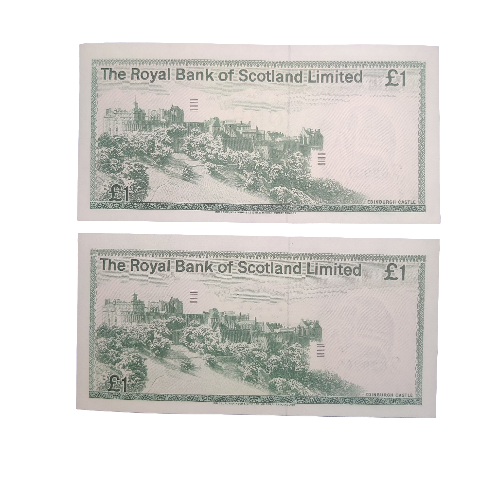 The Royal Bank Of Scotland Limited one pounds Banknote