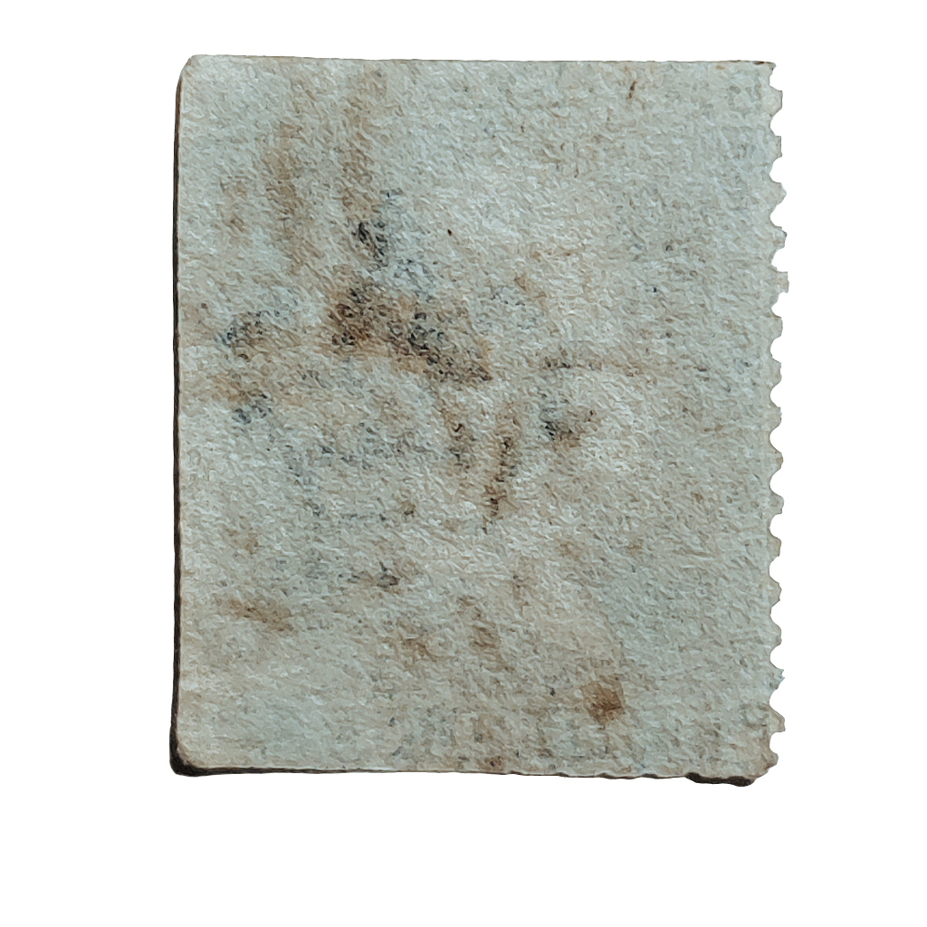 Two pence blue Victoria plate 7