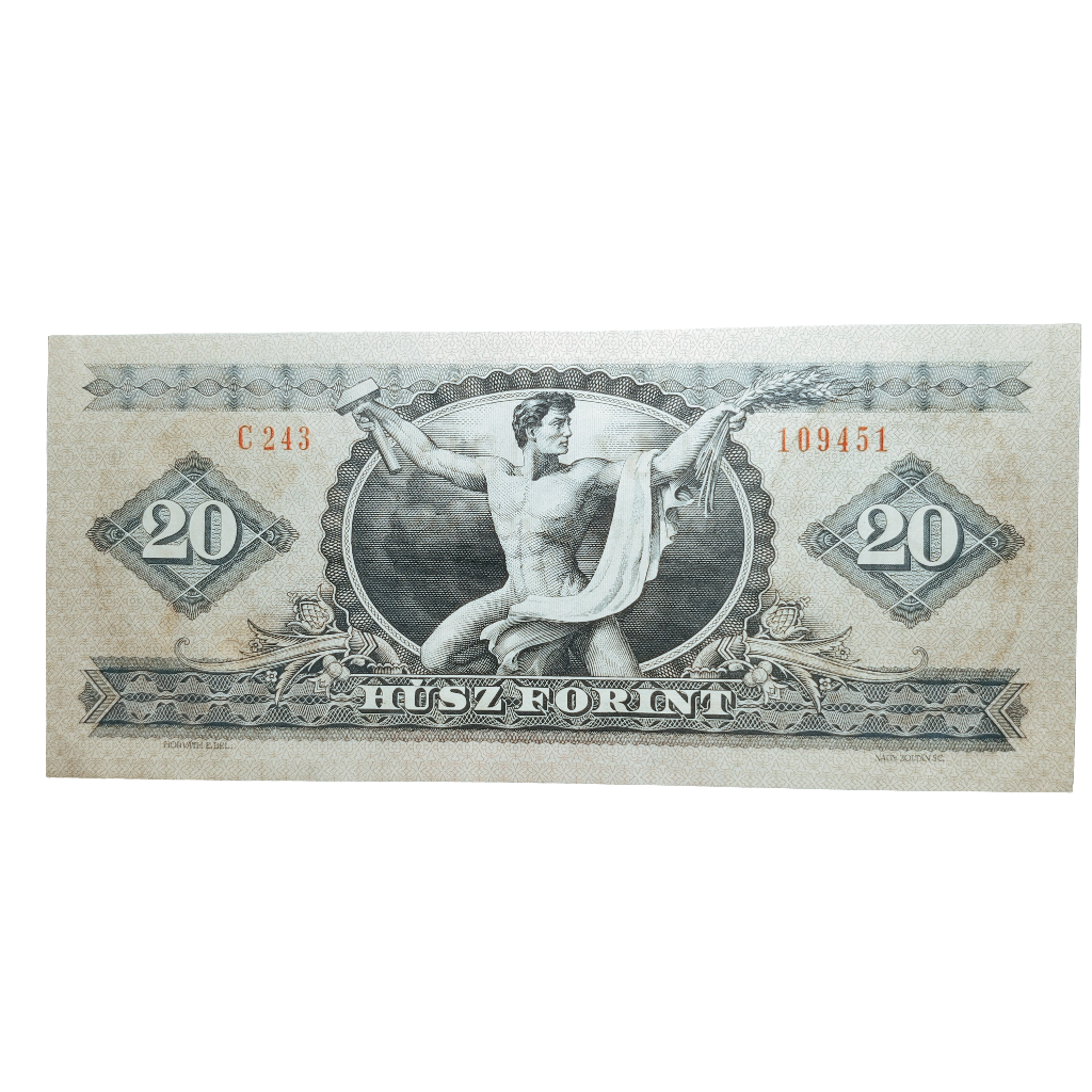 1968 Hungarian 20 forint