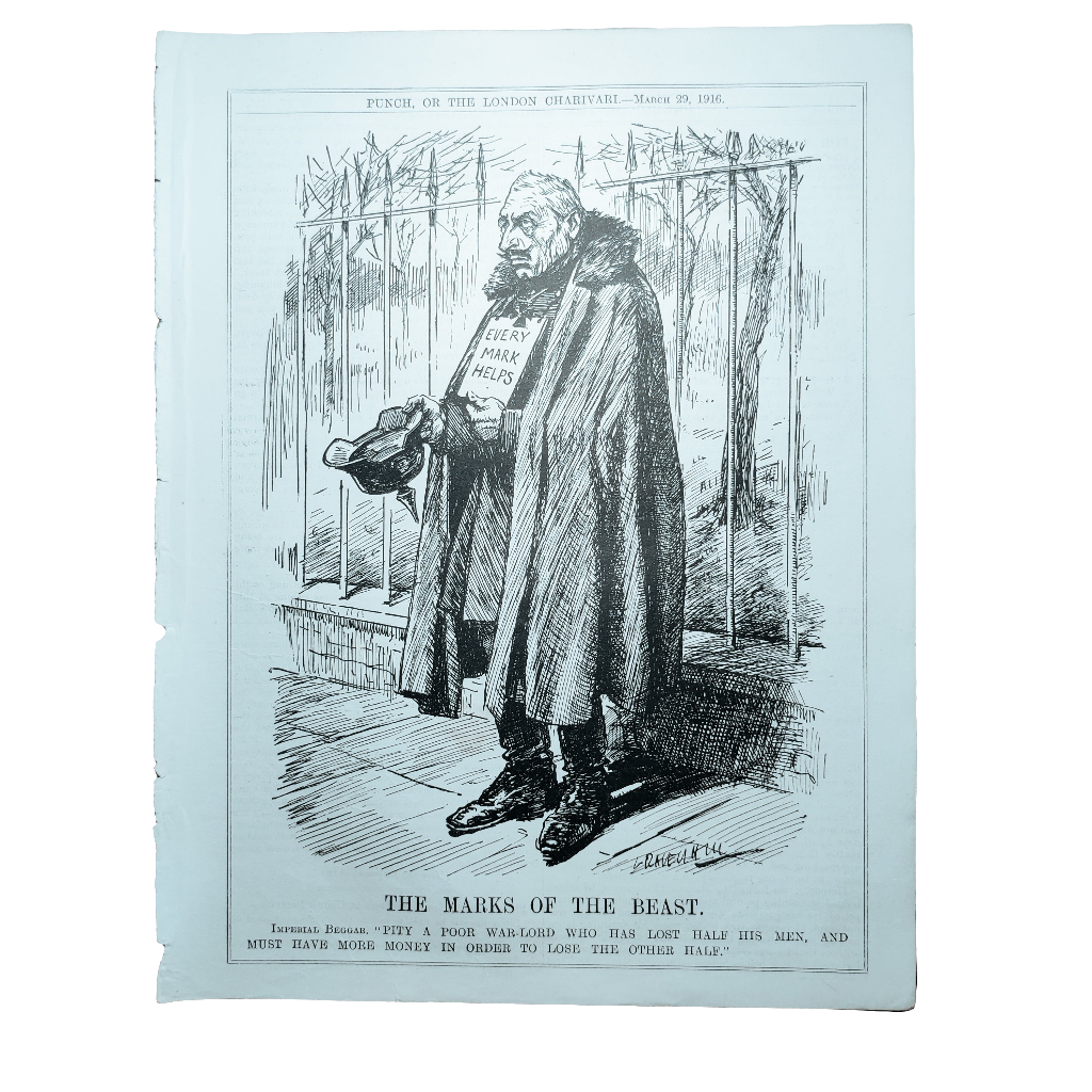 Punch the marks of the beast 1916