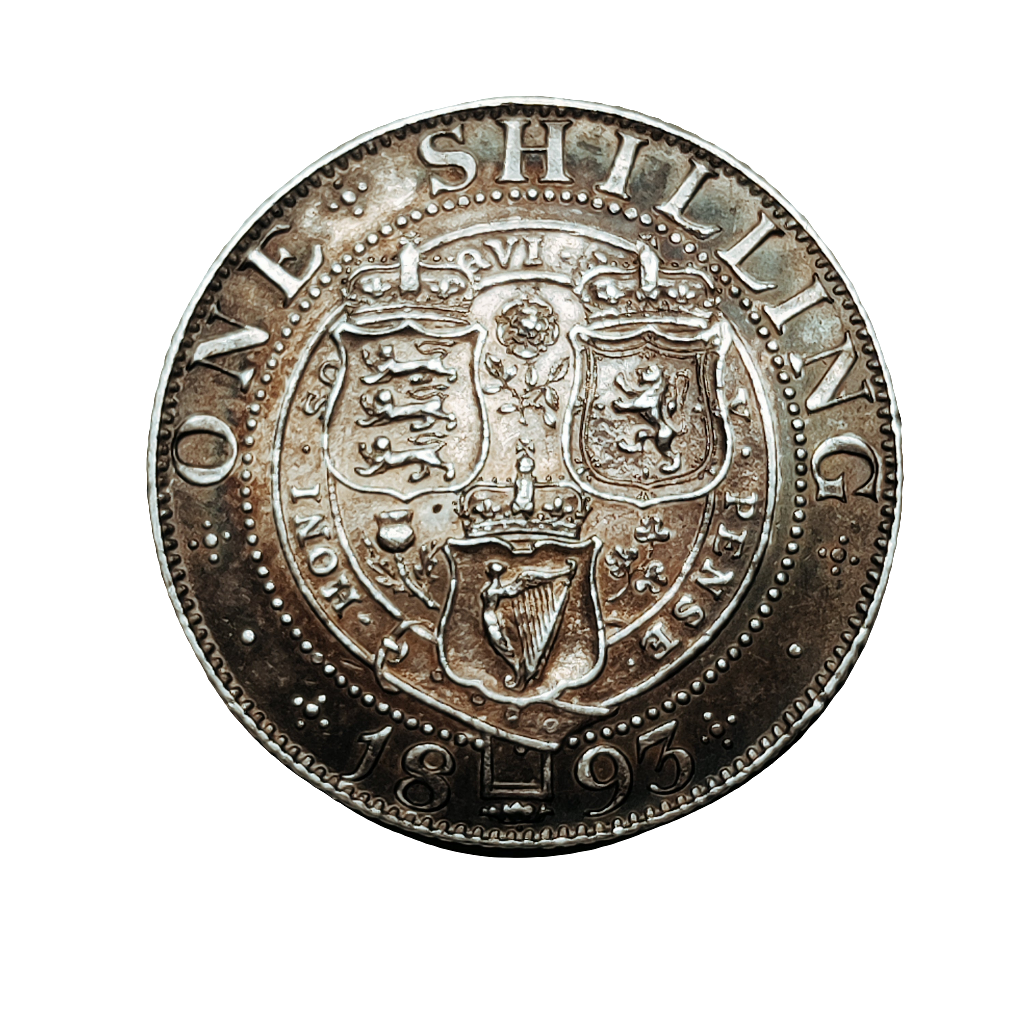 1893 Victoria one shilling
