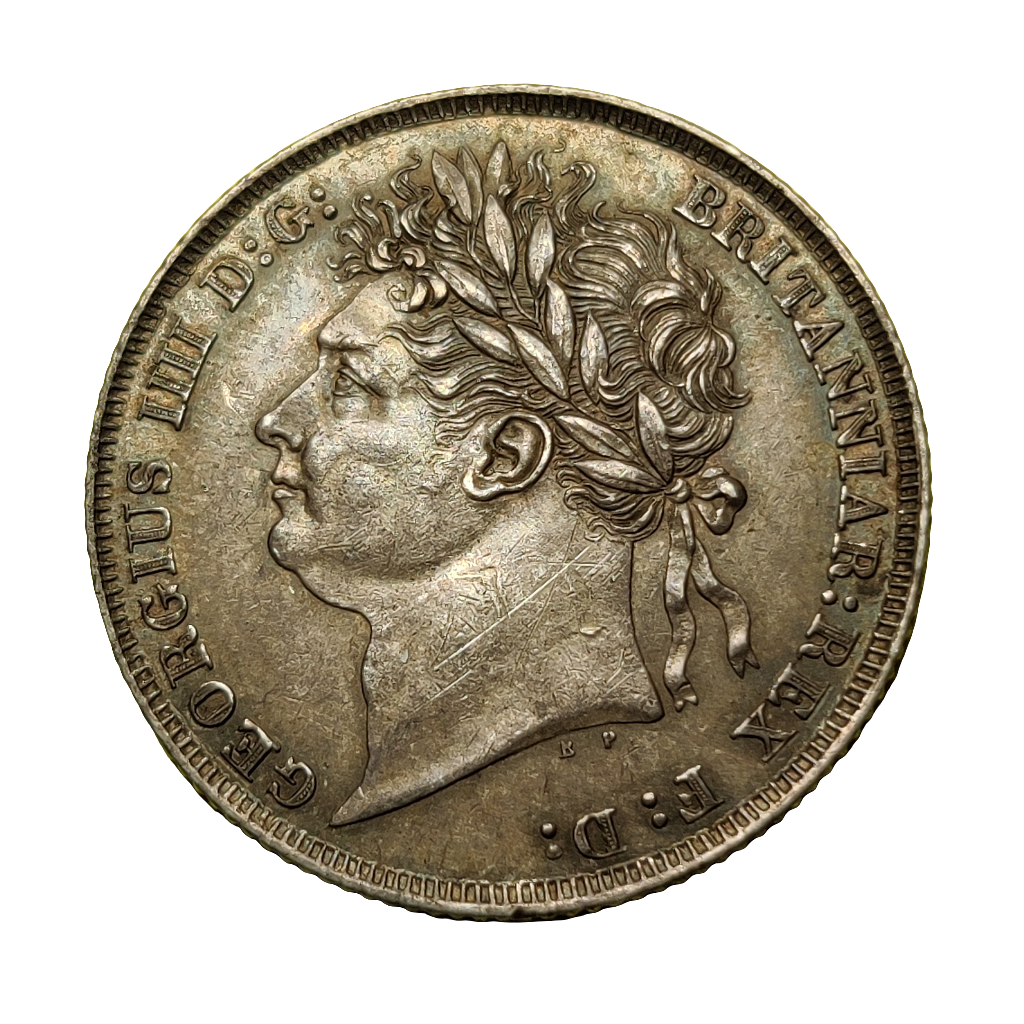 1824 George IV shilling