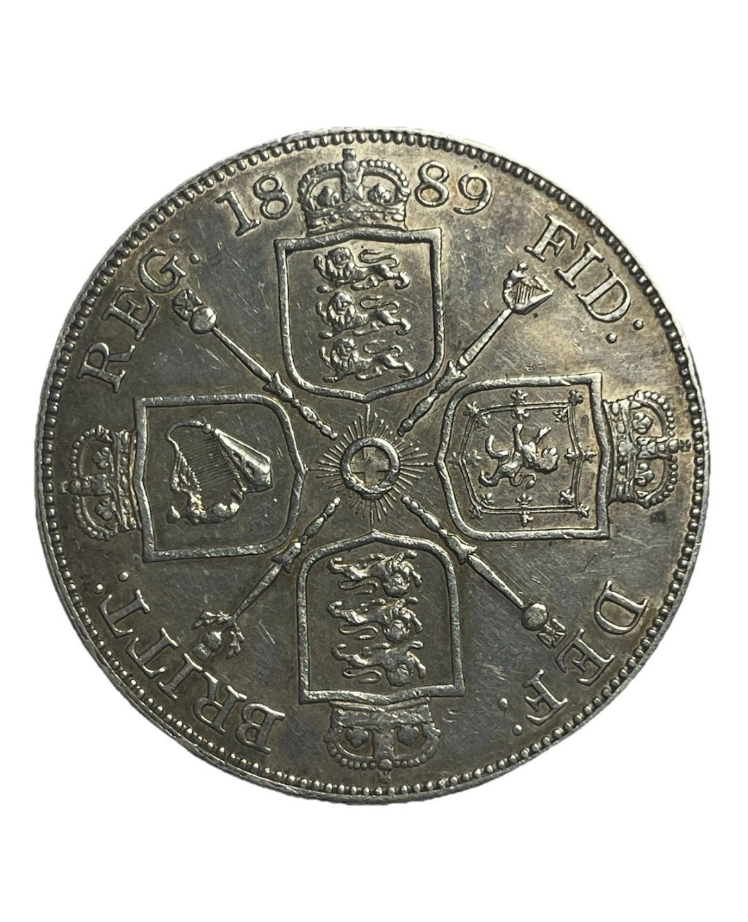 1889 Victoria Double florin