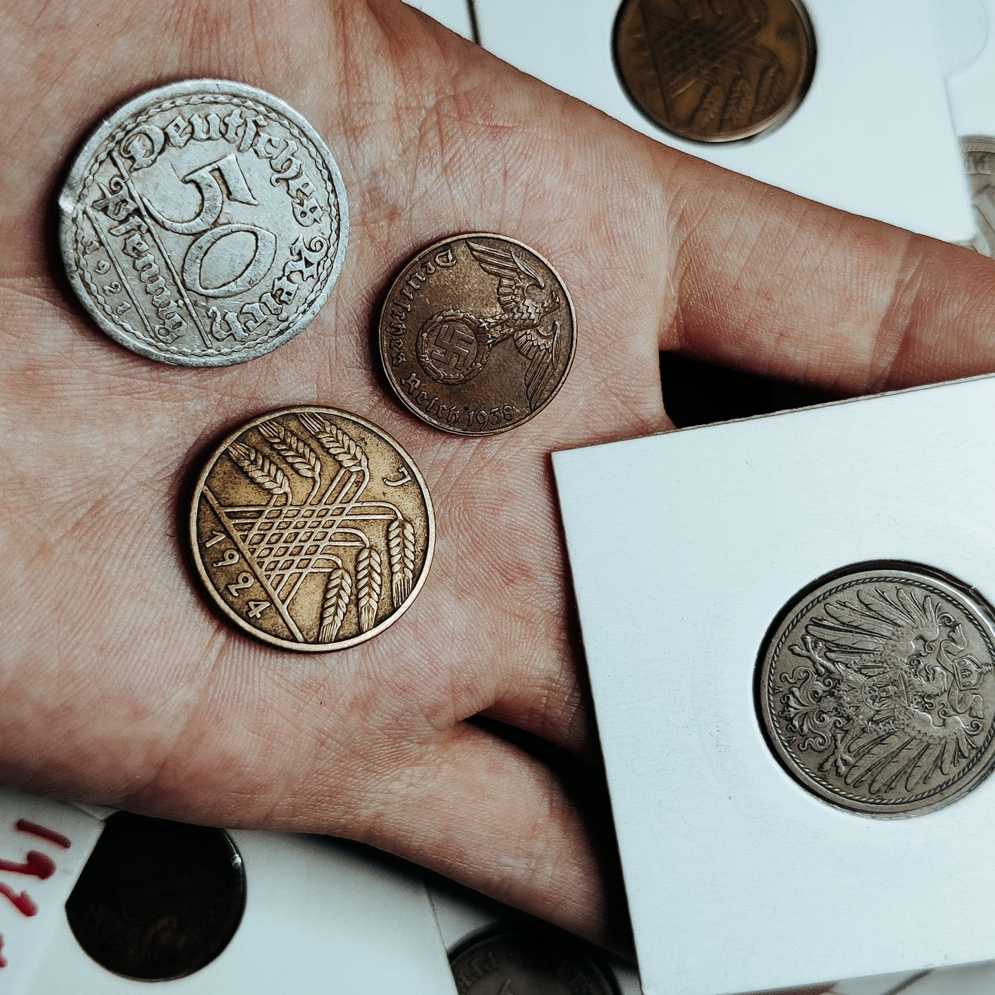 German states, weirmar Republic, 3rd Reich coin collection.