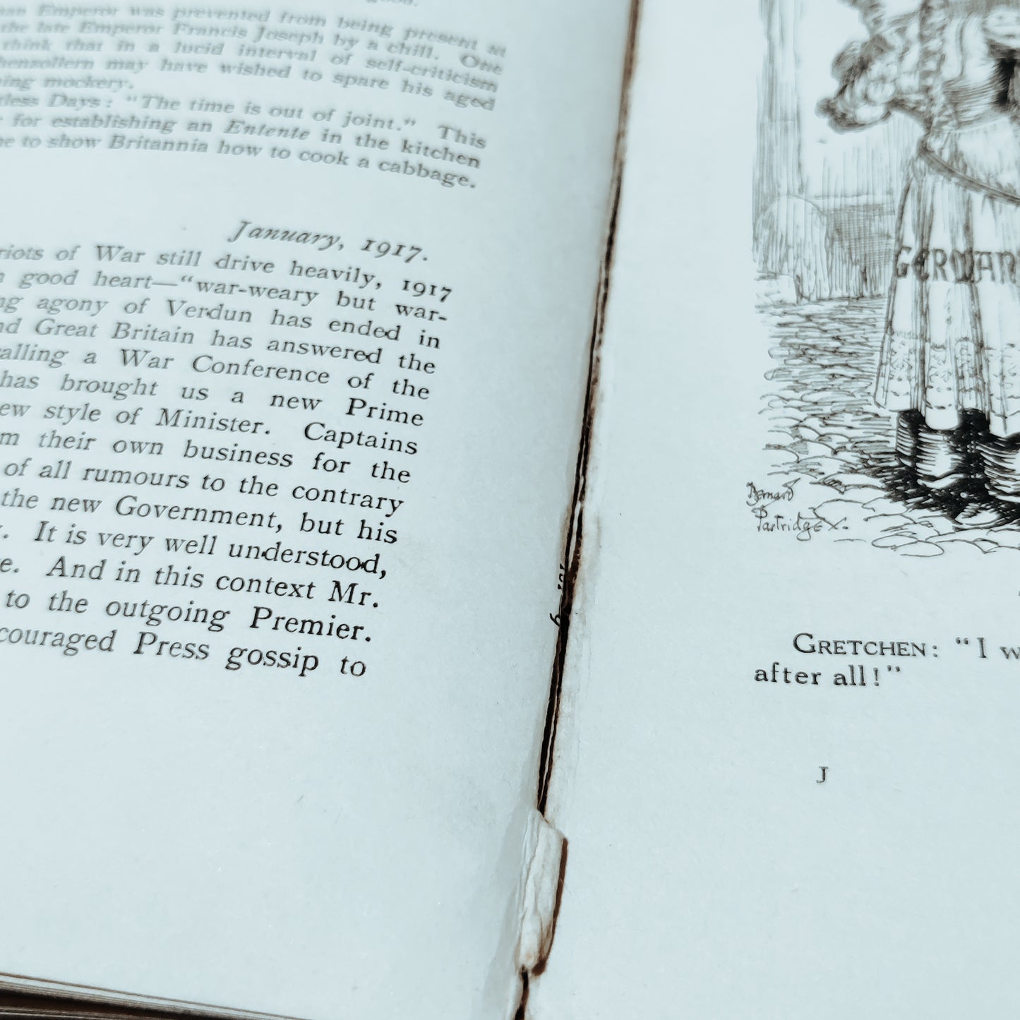 1919 Mr punch`s History of the great war