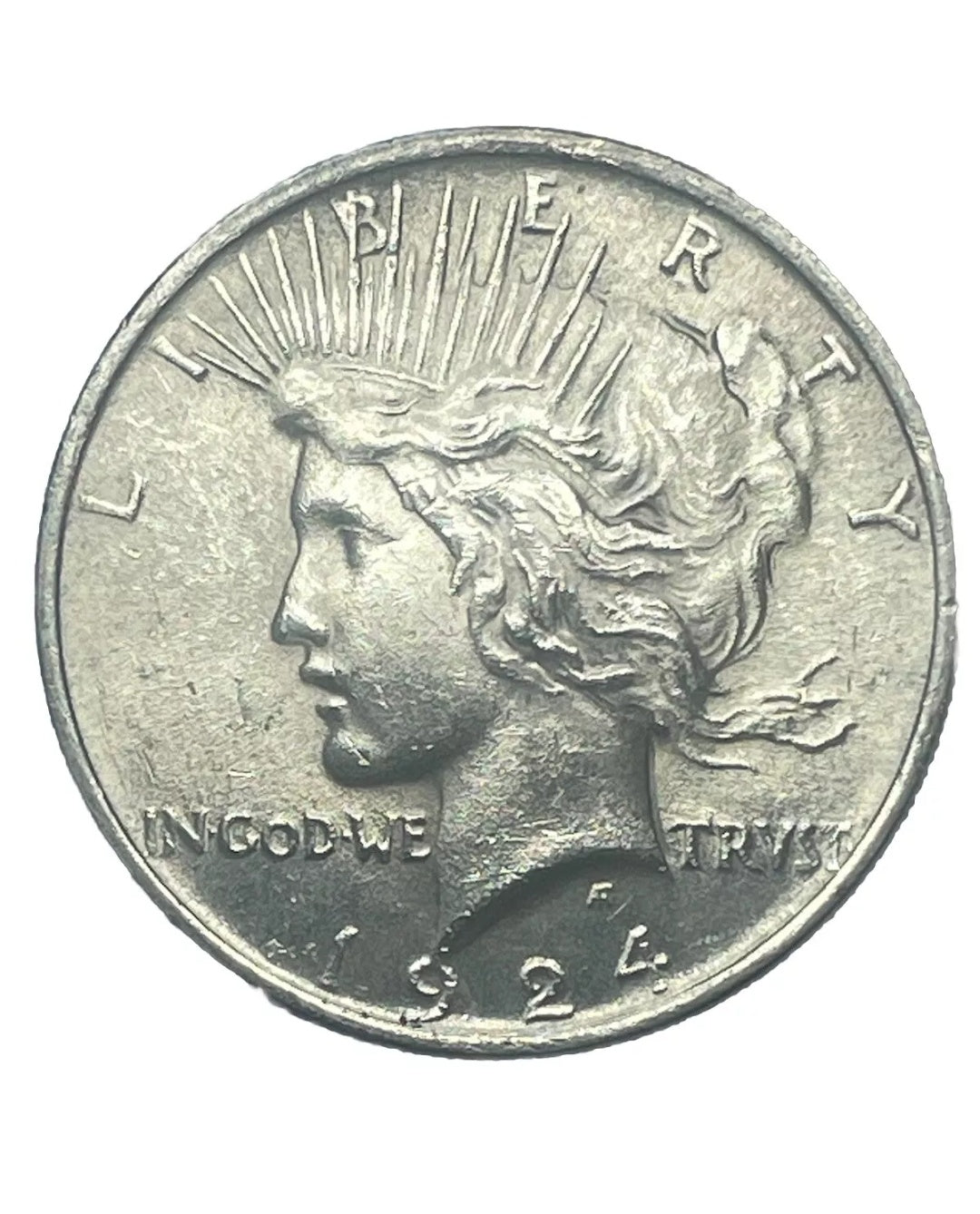 1924 p peace dollar