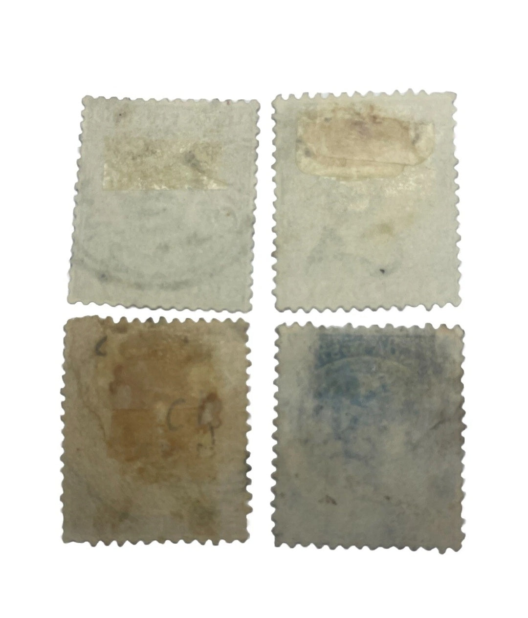 Antique Victorian Jamaica Stamps Used 1800s