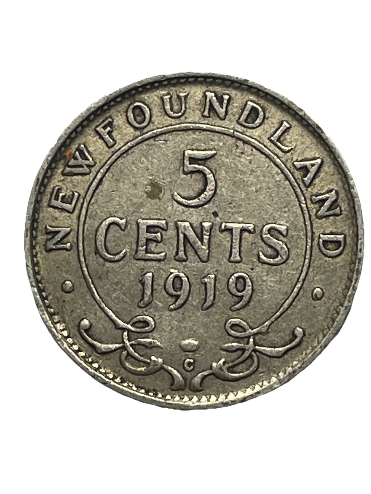 1919 C  George v Canada Newfoundland 5 cents