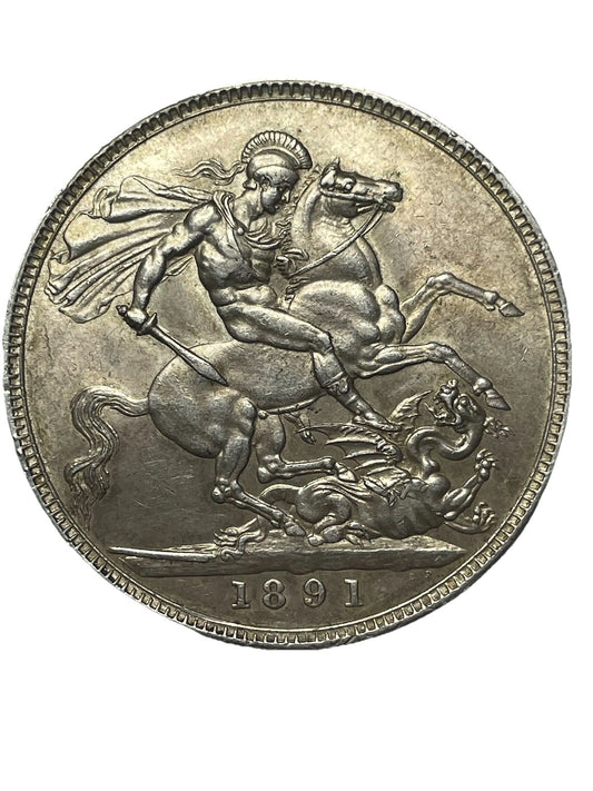 1891 Victoria Jubilee crown