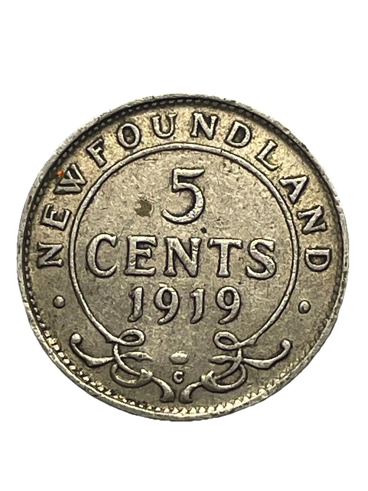 1919 C  George v Canada Newfoundland 5 cents