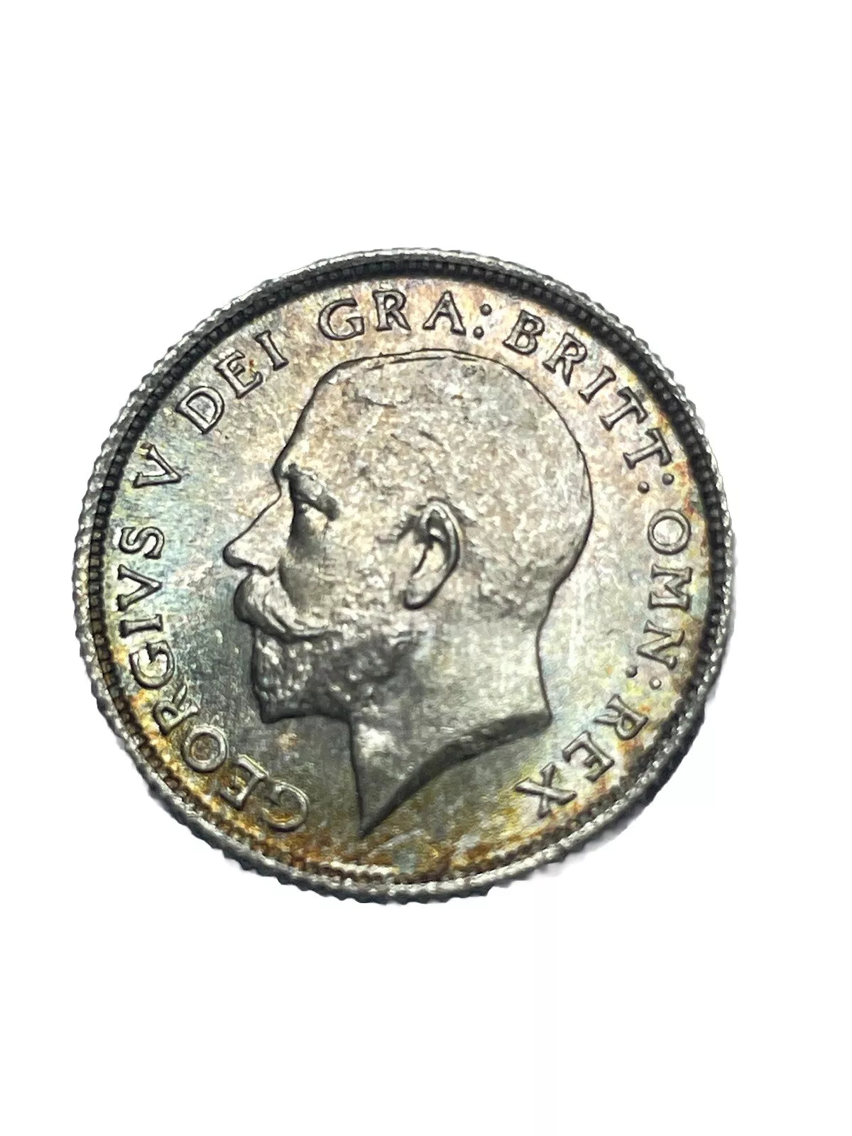 1924 George v sixpence