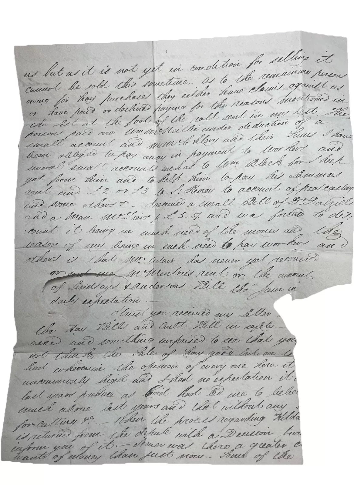 1821 Dumfries to London Entire