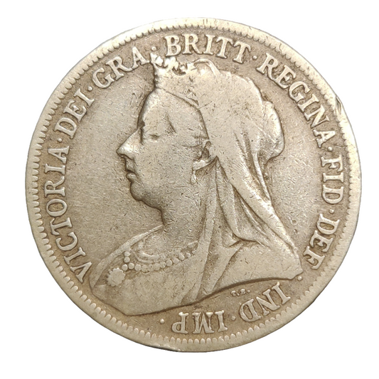 1900 Victoria one shilling