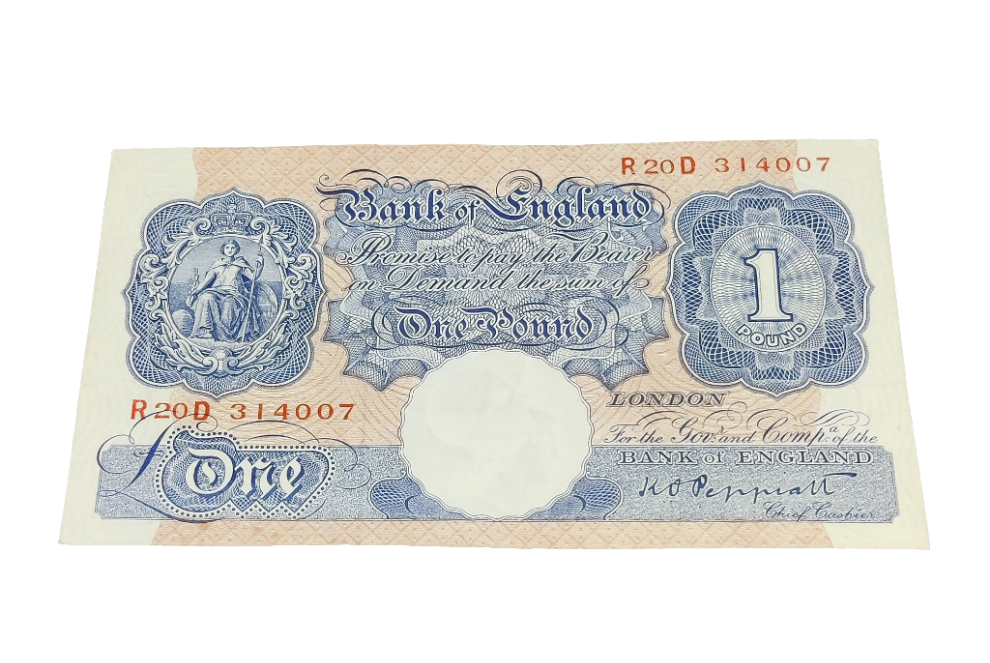 Bank Of England Series A Pound K O Peppiatt