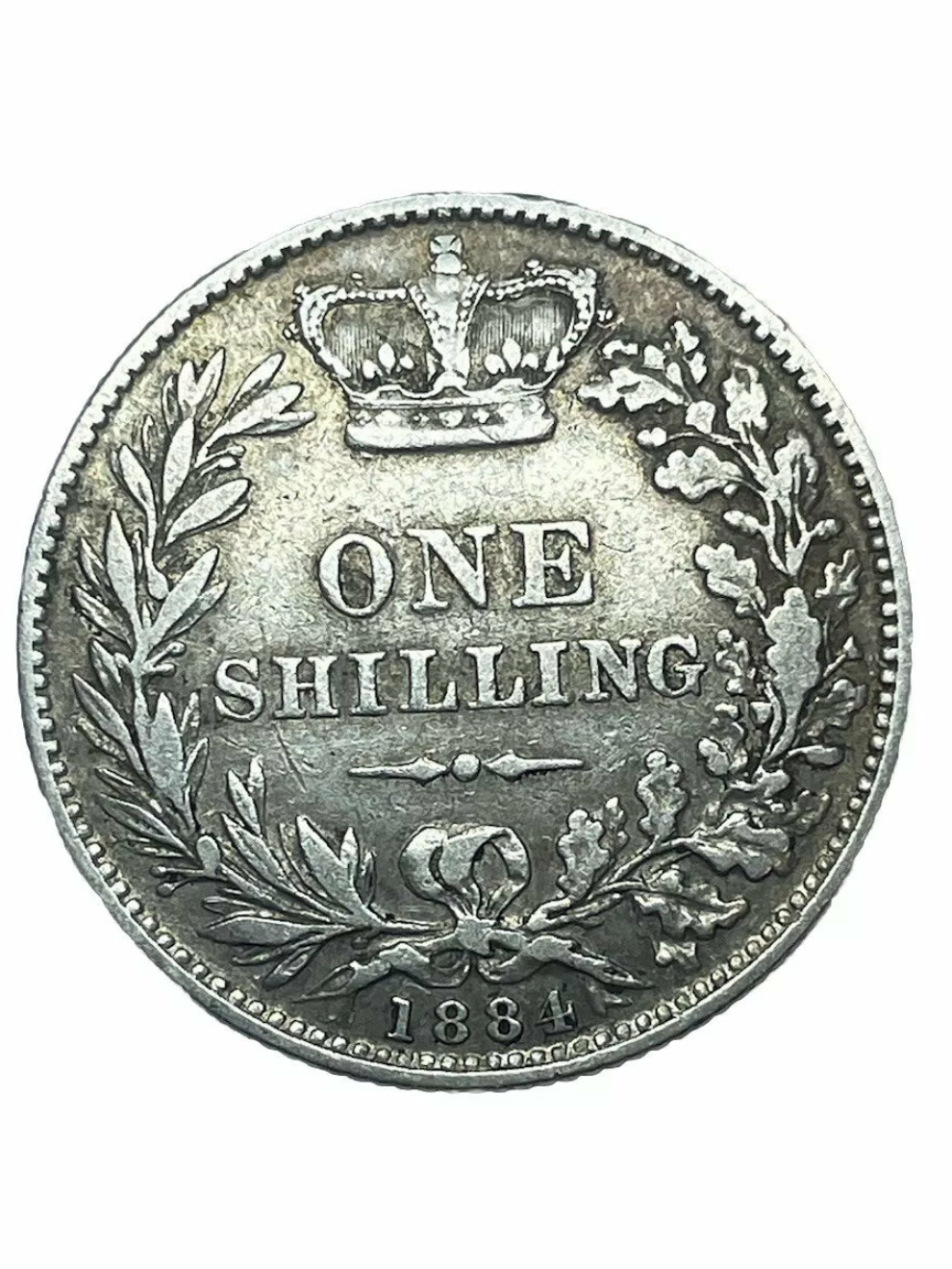 1884 Victoria one shilling