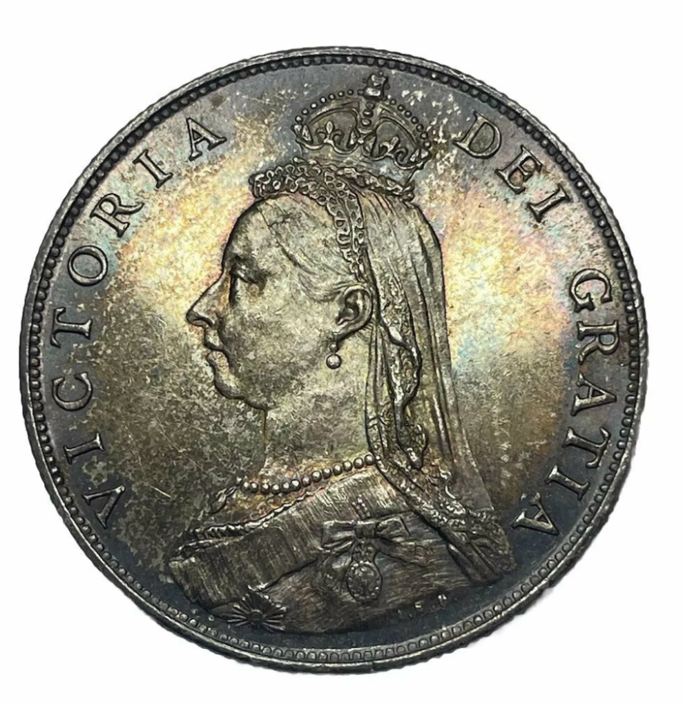 1887 Victoria Florin Proof