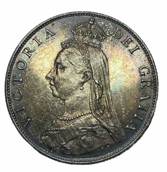 1887 Victoria Florin Proof