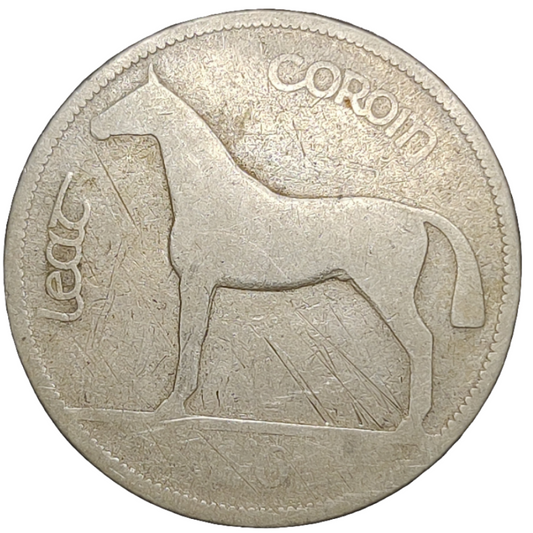 1928 Irish half crown