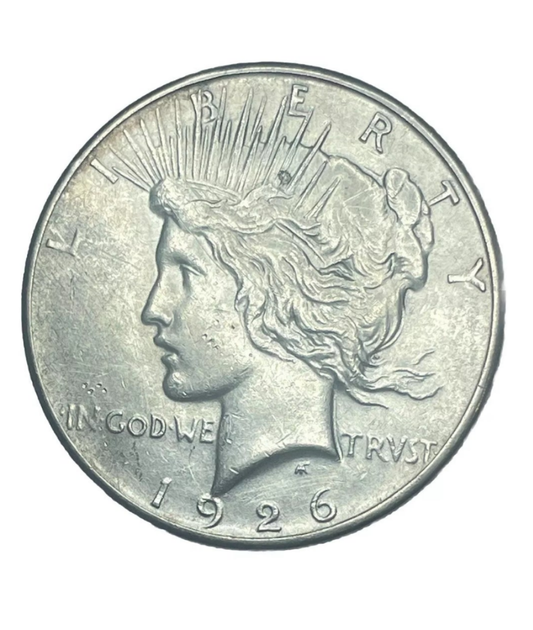 1926 D peace dollar