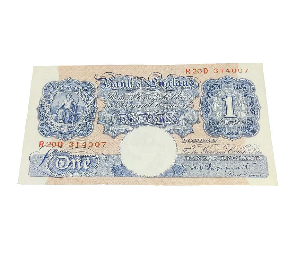 Bank Of England Series A Pound K O Peppiatt