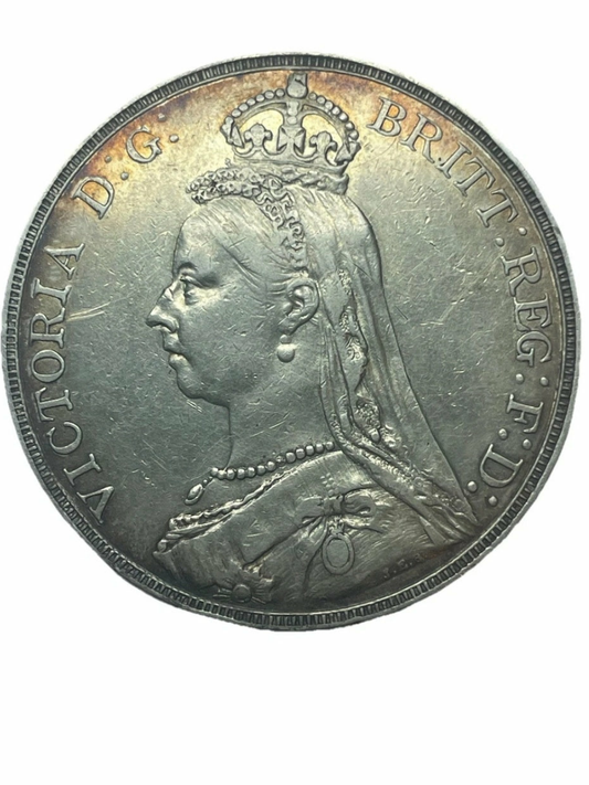 1889 Victoria Jubilee Head  Crown