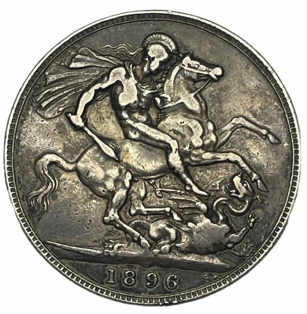 1896 Victoria crown
