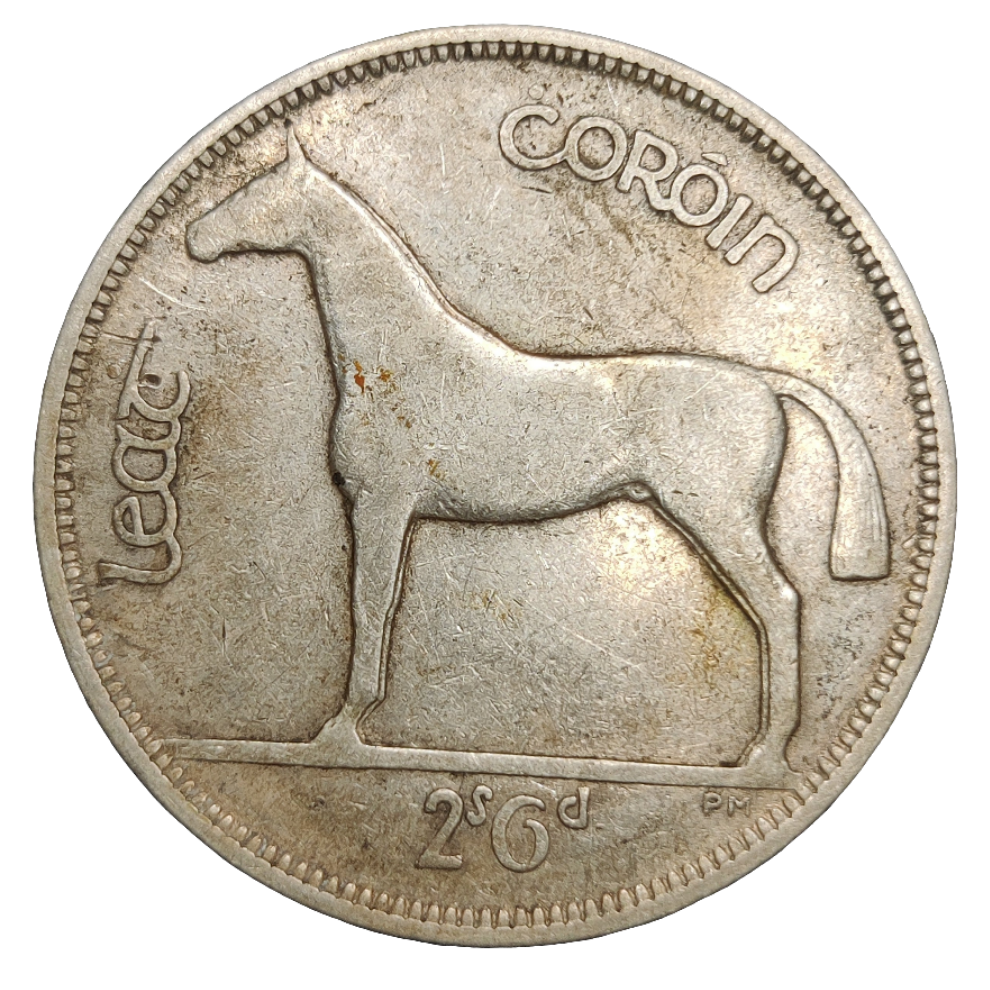 1934 Irish half crown