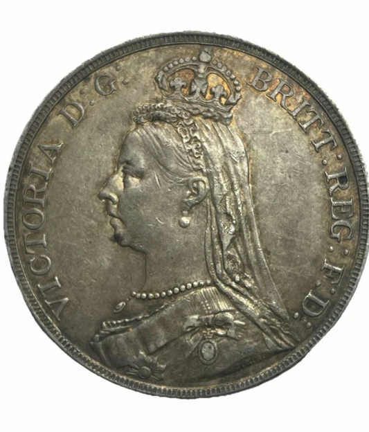 1889  VICTORIA JUBILEE HEAD CROWN