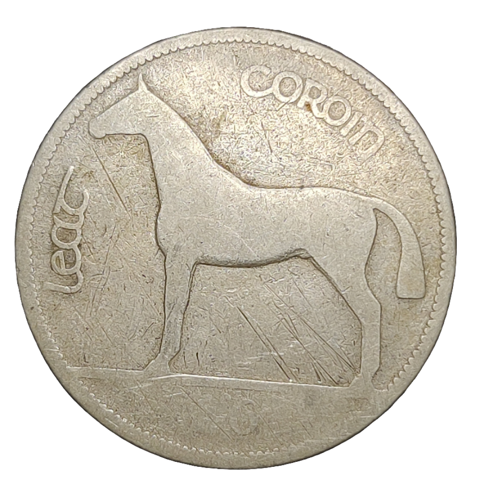 1928 Irish half crown