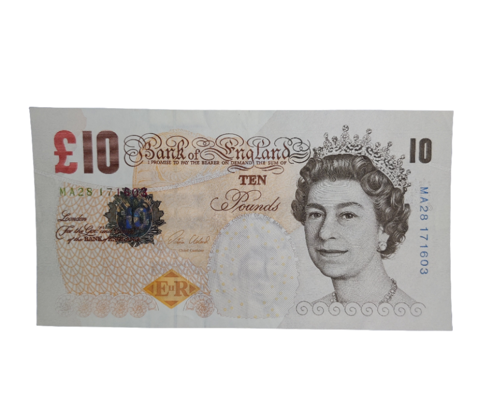 Bank Of England Series E Ten Pounds Banknote Victoria Cleveland