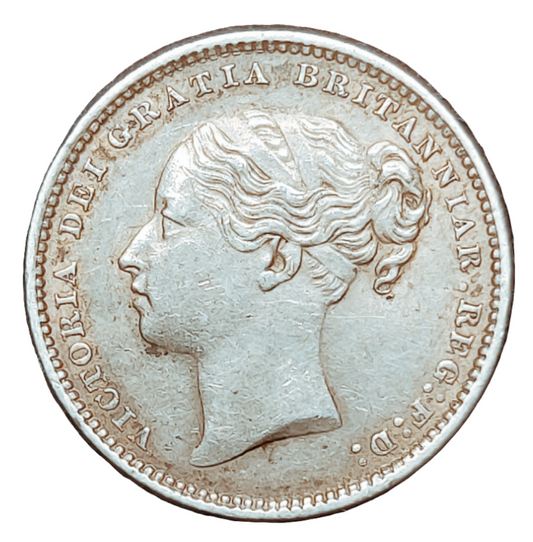 1885 Victoria one shilling