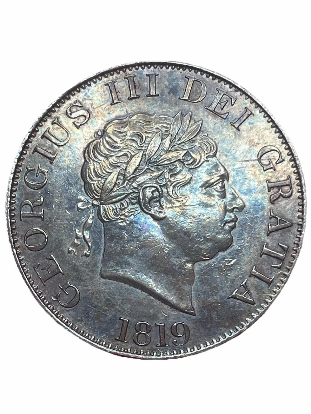 George iii 1819 half crown