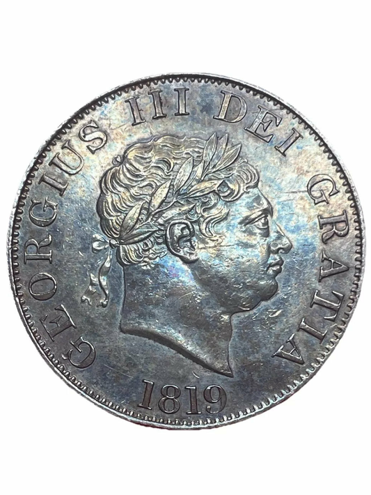 George iii 1819 half crown