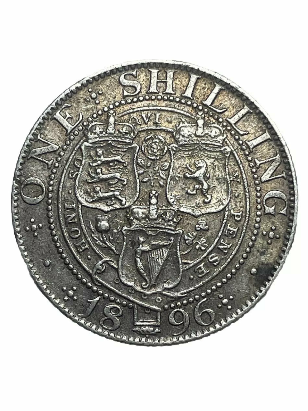 1896 Victoria one shilling