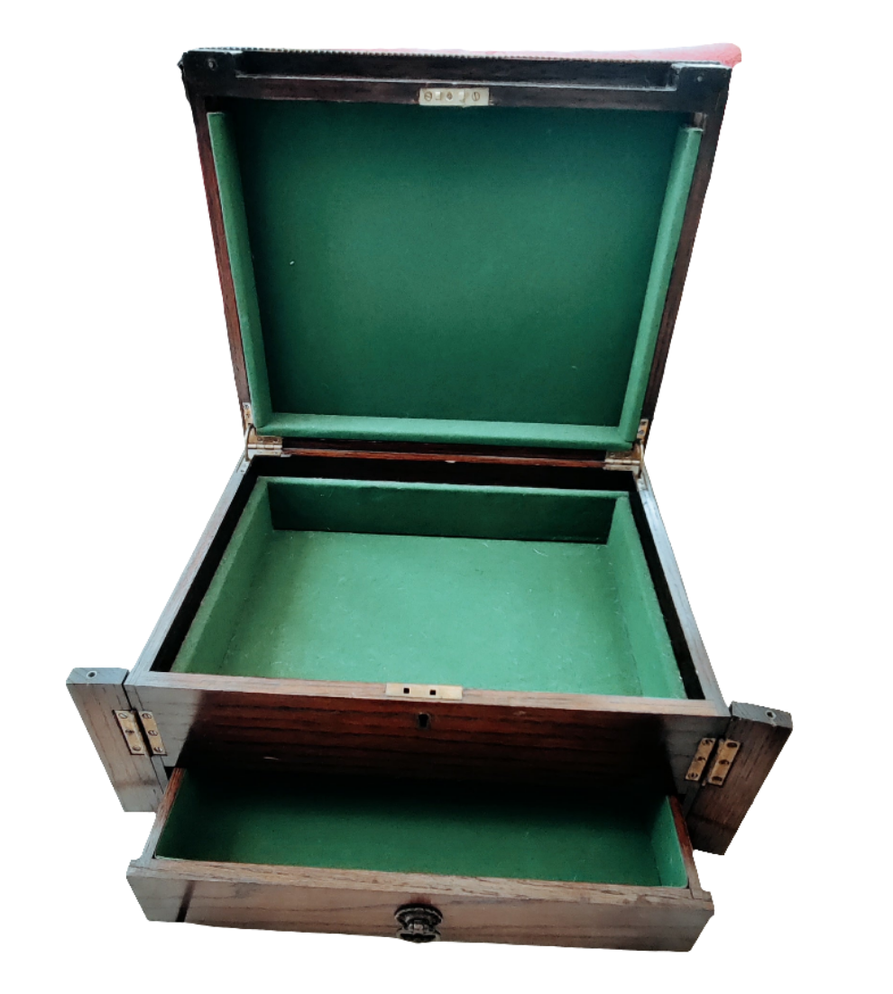 Antique collectors cabinet/ storage box