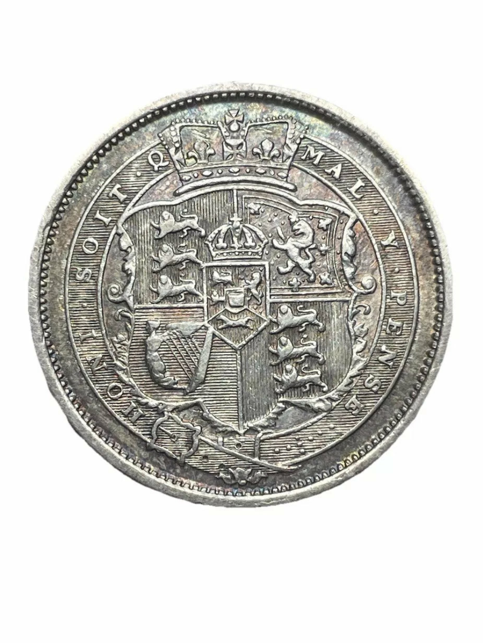1820 George III one shilling