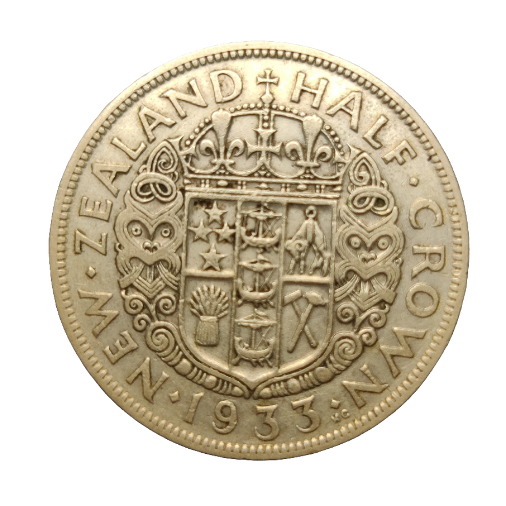 1933 New Zealand halfcrown